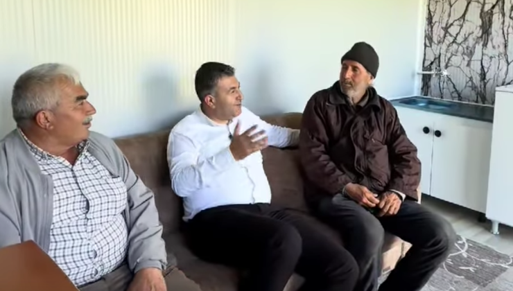 Yangın mağduru vatandaşa konteyner ev desteği