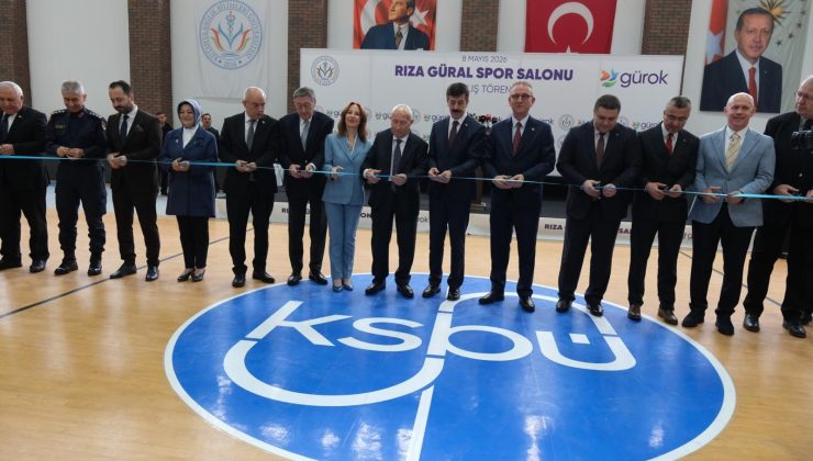 KSBÜ’de GÜROK Grup imzalı spor yatırımı: Yenilenen spor salonu Rıza Güral’ın ismini taşıyacak