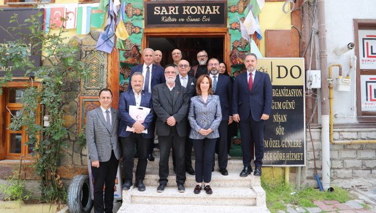 KUTSO’dan Ülkemiz Değerlerini Tanıtma Kültür ve Sanatımızı Geliştirme Derneği’ne ziyaret