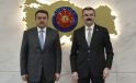 Vali Işın, MGK Genel Sekreteri Okay Memiş’i ziyaret etti