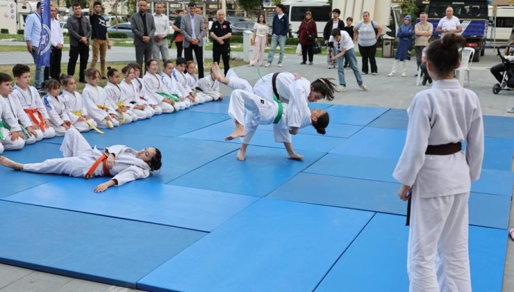 Kütahya Belediyespor judocularından nefes kesen gösteri