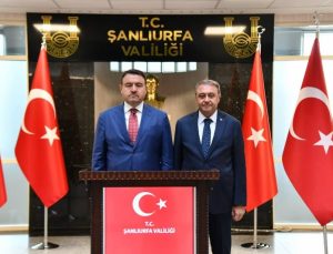 Vali Işın’dan Şanlıurfa Valisi Hasan Şıldak’a ziyaret