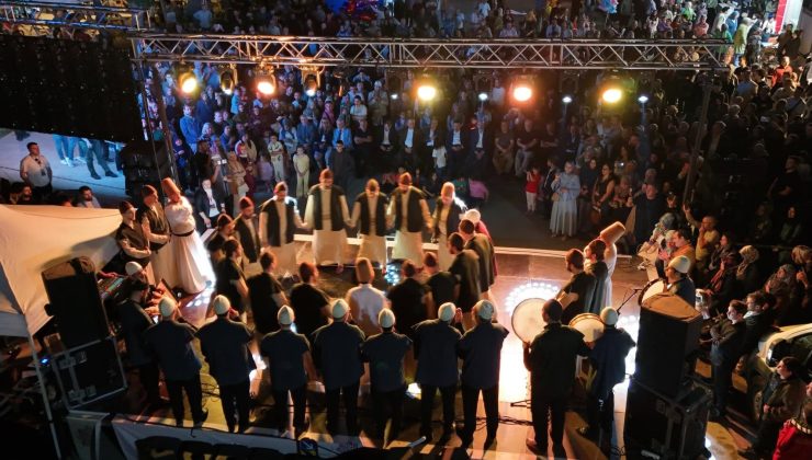 Germiyan Festivali’nde tasavvuf gecesi: Devrân-ı Şerif gösterisi büyük ilgi gördü