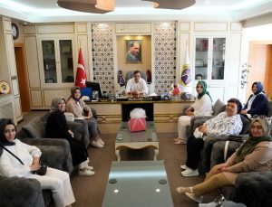 Başkan Derin’den kadınlara destek sözü