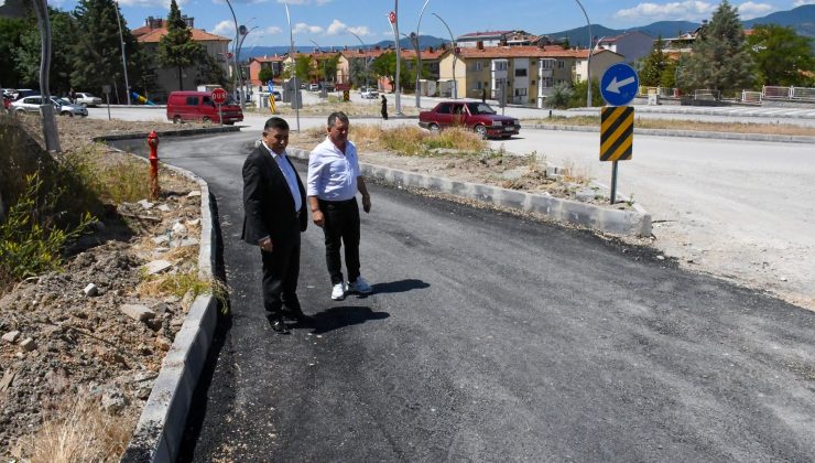 Trafik sorunu alternatif yol ile çözüldü