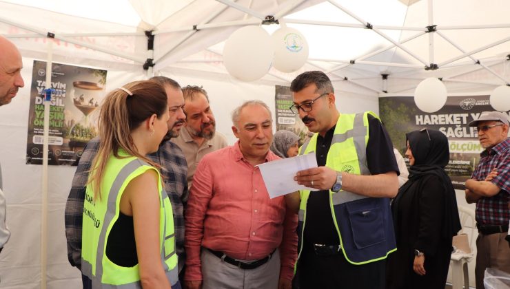Zafer Meydanı’nda sağlıklı yaşam mesaisi