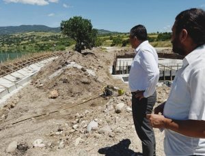 Başkan Akel’den saha mesaisi