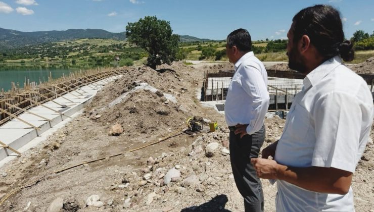 Başkan Akel’den saha mesaisi
