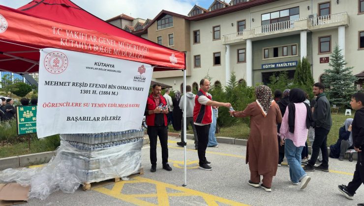 YKS adaylarına asırlık vakıf desteği
