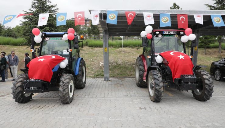 Orman yangınlarıyla mücadelede önemli adım: Köylülere tanker ve traktör desteği