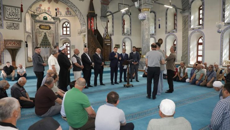 Ulu Cami’deki teknolojik dönüşümün tanıtımı yapıldı