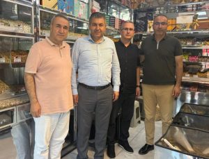 Başkan Akel’den esnaf ziyareti