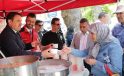Kütahya protoklü aşure kazanlarının başına geçti