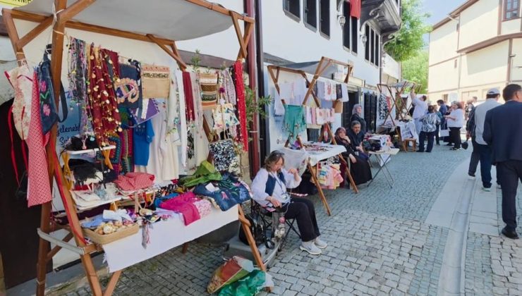 Yöresel ürünler Germiyan Sokak’ta görücüye çıktı