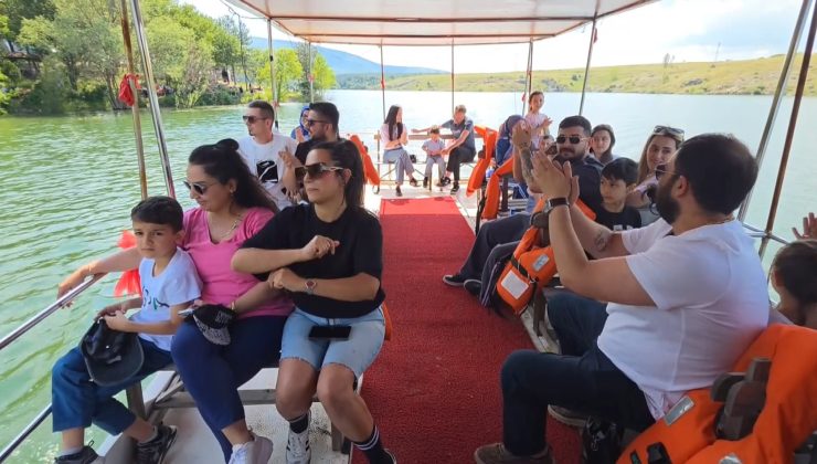 Doğanın kalbinde mavi yolculuk: Enne Barajı’nda tekne sezonu açıldı
