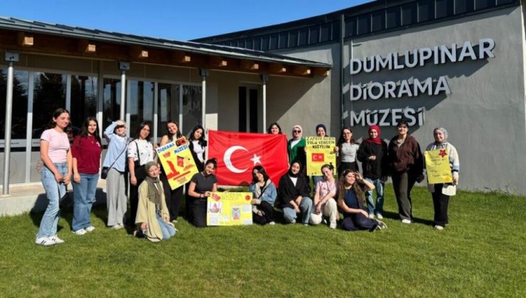 DPÜ’lü öğrenciler müzede zaman yolculuğuna çıktı