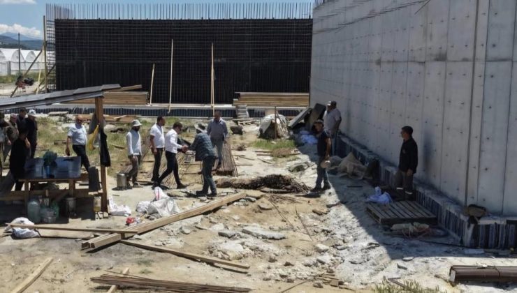 Kaymakam Karaloğlu’ndan dev yatırıma titiz takip