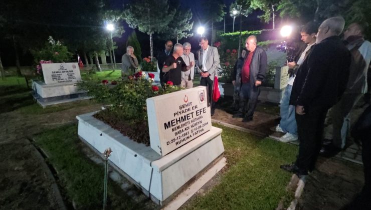 Tayyare Şehitliği’nde duygu dolu buluşma: Şehitler dualarla anıldı
