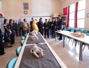 Gediz’de ‘İlkyardım Eğitim Merkezi’ hizmete açıldı