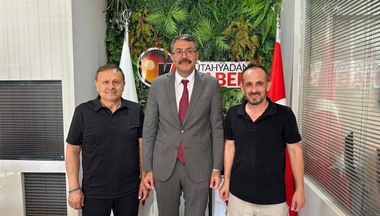 BAKAN YARDIMCISI ALİ ÇELİK’TEN TÜRK MANŞET VE KÜTAHYA’DAN HABER’E ZİYARET 
