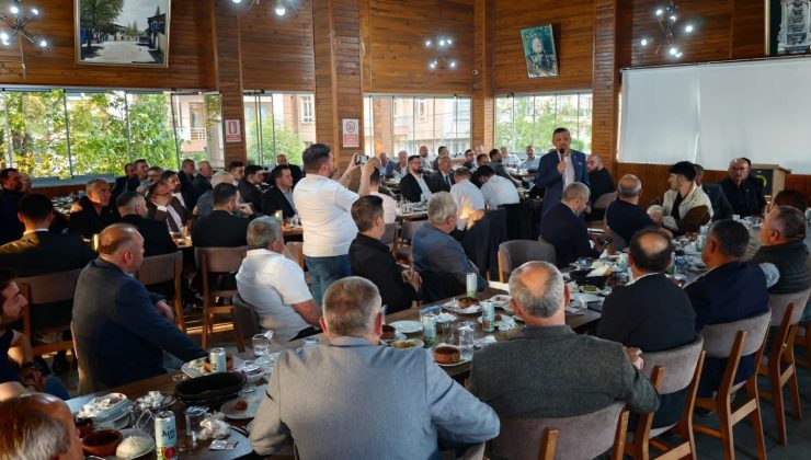 Milletvekili Ahmet Erbaş Tavşanlı’da köy muhtarlarıyla buluştu