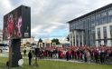 Kütahya’da milli heyecan! Yüzlerce vatandaş belediye önünde toplandı