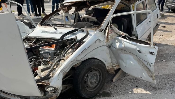 IŞIK İHLALİ KAZAYI BERABERİNDE GETİRDİ: 4 YARALI