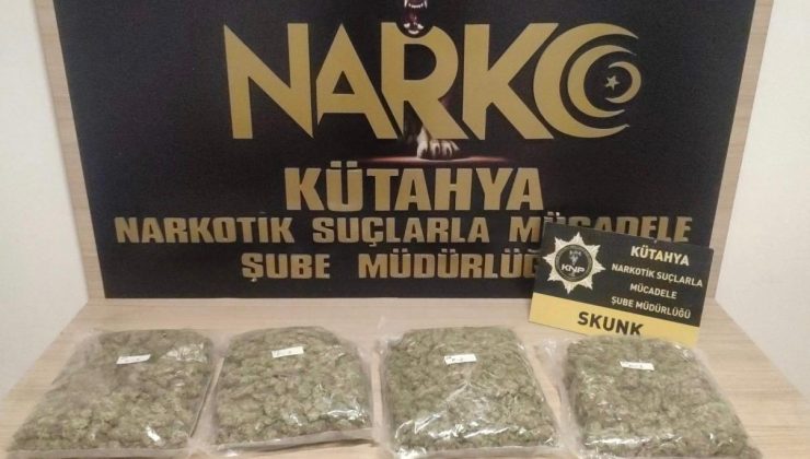 Kütahya polisinden uyuşturucuya geçit yok: 99 şüpheliden 15’i tutuklandı