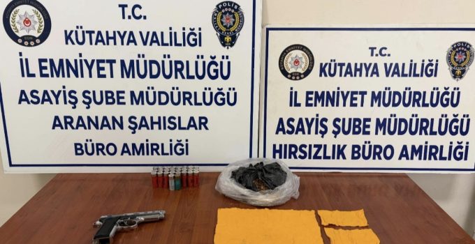 Kütahya Emniyeti’nden suçlulara geçit yok