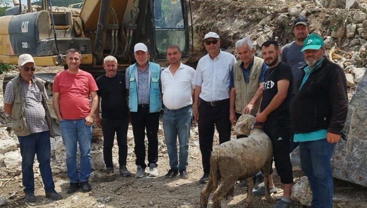 Hisarcık-Gediz kara yolu çalışmaları yeniden başladı