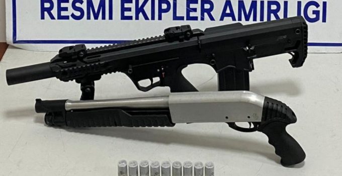 RESMİ EKİPLER RUHSATSIZ SİLAHA GEÇİT VERMİYOR
