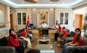 Eskrim Federasyonu’ndan Başkan Derin’e ziyaret