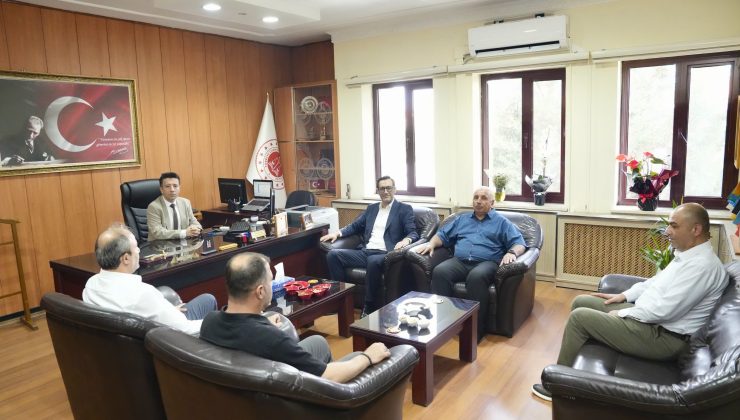 Başkan Derin’den göreve başlayan Cumhuriyet Başsavcısı Uçar’a ziyaret