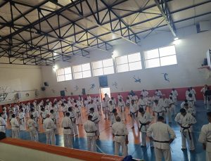 Pazarlar’da 200 sporcu Kyokushin-Kan Türkiye Yaz Kampı’nda buluştu