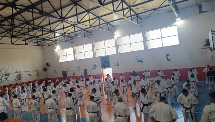 Pazarlar’da 200 sporcu Kyokushin-Kan Türkiye Yaz Kampı’nda buluştu