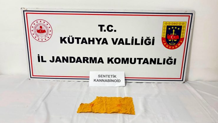 Jandarmadan uyuşturucu operasyonu: Bin 300 kullanımlık sentetik bonzai ele geçirildi