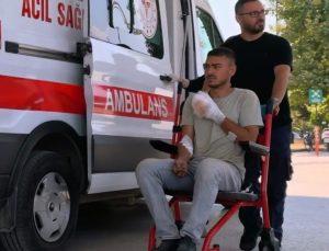 19 yaşındaki genç elektrikli testereye elini kaptırdı