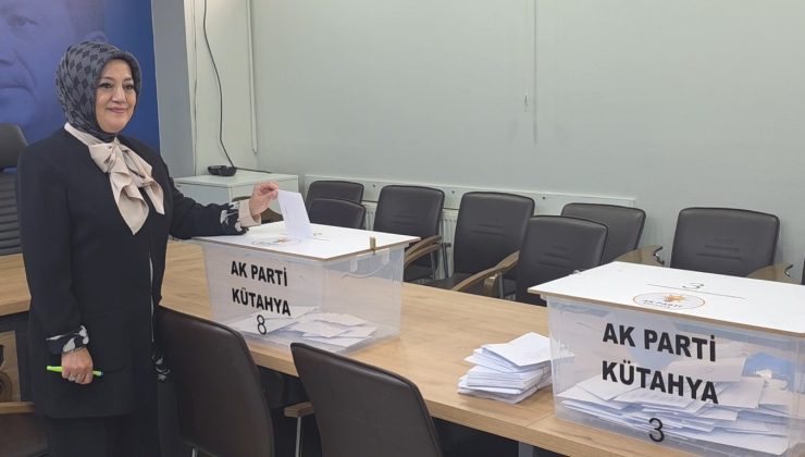 AK Parti Kütahya Merkez İlçe Başkanlığı için temayül yoklaması gerçekleşti