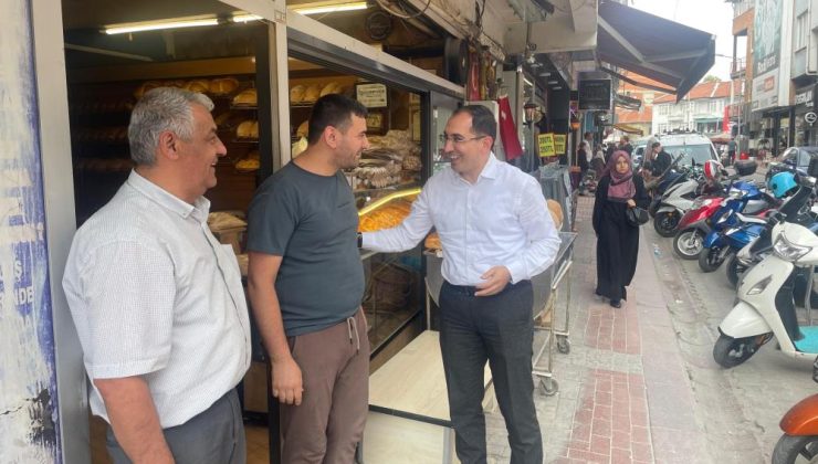 Kaymakamı Özdemir’den esnaf ziyareti