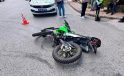 Otomobil ile motosiklet çarpıştı: 1 yaralı