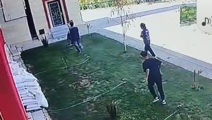 CAMİNİN FISKİYELERİNİ TEKMELEYİP KIRDILAR: O ANLAR KAMERADA
