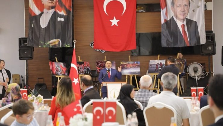 VALİ IŞIN, ŞEHİT AİLELERİ VE GAZİLERLE AYNI SOFRADA BULUŞTU