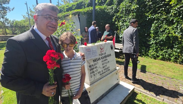 Şehit babasına verdiği sözü her karne döneminde tutuyor