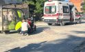 Engelli aracı ile moped çarpıştı: 1 yaralı