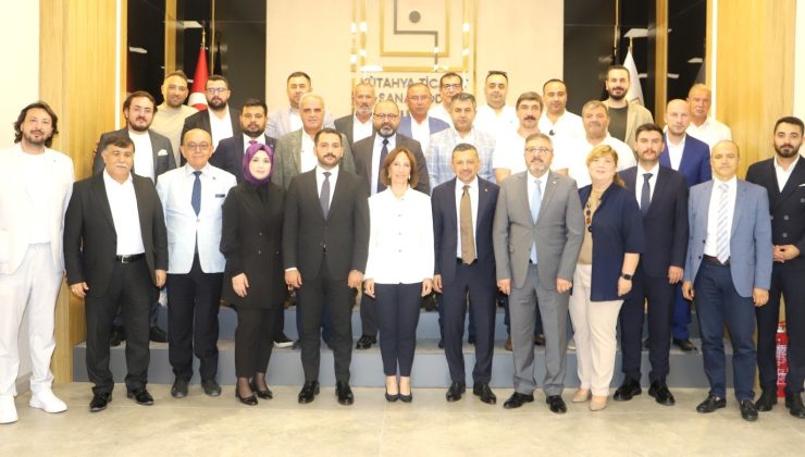 MHP heyetinden KUTSO’ya ziyaret: Kütahya’nın yatırım potansiyeli masaya yatırıldı