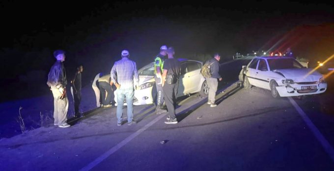Koyun sürüsü zincirleme kazaya neden oldu: 1’i çocuk 3 yaralı