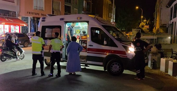İki motosiklet çarpıştı: 1 yaralı