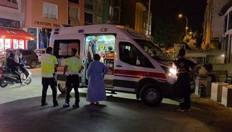 İki motosiklet çarpıştı: 1 yaralı