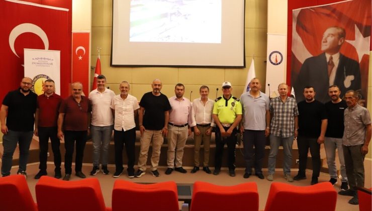 DPÜ’de makam şoförlerine trafik güvenliği eğitimi