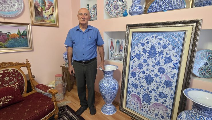 Kütahyalı çini ustası Koçer: “Çinicilik yeniden mimariyle güçlü bağ kurmalı”